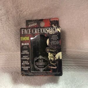 Ioni Demona black face cream stick makeup contour stick goth grunge